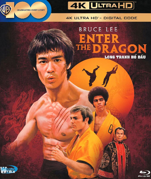 4KUHD-933.Enter the Dragon 1973 - Bruce Lee  LONG TRANH HỔ ĐẤU  4K66K (TRUE- HD 7.1 DOLBY ATMOS - HDR 10+) USA